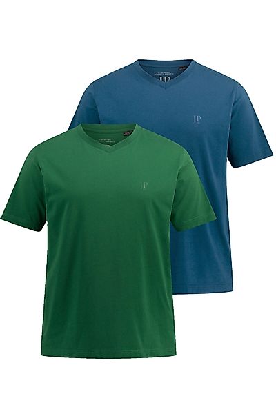 JP1880 T-Shirt T-Shirts Basic 2er-Pack V-Ausschnitt günstig online kaufen