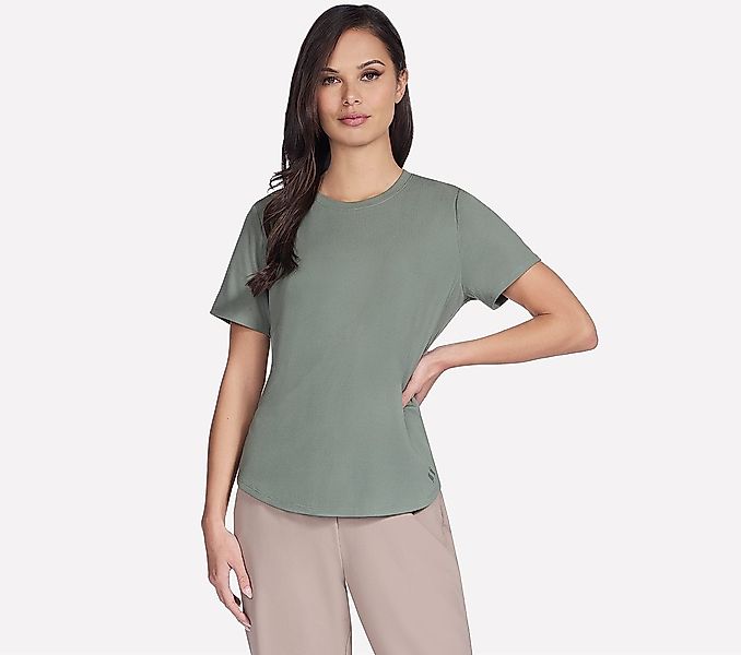 Skechers Funktionsshirt GOWALK LUXE RIB TEE (1-tlg) günstig online kaufen