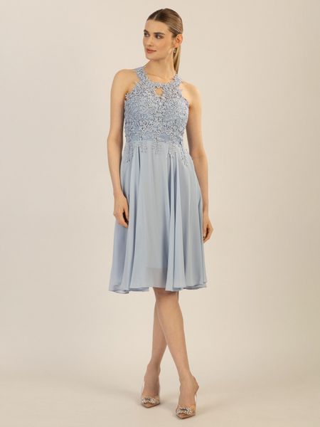 Apart Cocktailkleid aus einer Plastischen Spitze günstig online kaufen