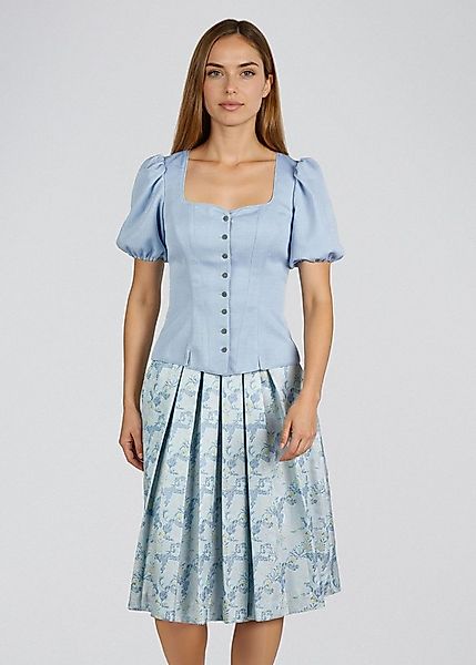 Spieth & Wensky Dirndlbluse Herlingen (1-tlg) Trachtenmieder in leichter Le günstig online kaufen