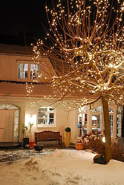 KONSTSMIDE LED-Lichterkette »Weihnachtsdeko aussen«, 40 St.-flammig, LED Mi günstig online kaufen