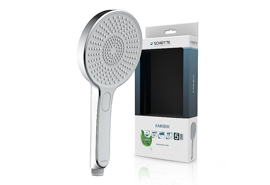 Schütte Handbrause KARIBIK, 3-fach verstellbar, mit Antikalknoppen, wassers günstig online kaufen