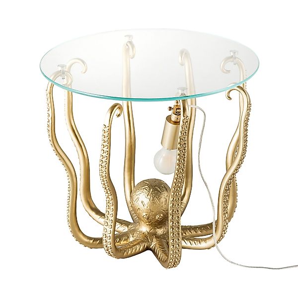 riess-ambiente Beistelltisch WILDLIFE OCTOPUS 50cm gold günstig online kaufen