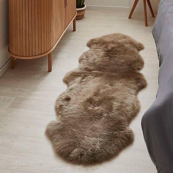 LUXOR living Fellteppich »Schaffell Namika« fellförmig 50 mm Höhe echtes La günstig online kaufen