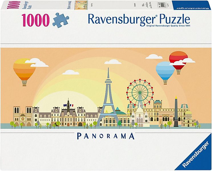 Ravensburger Puzzle Panorama, Ein Tag in günstig online kaufen