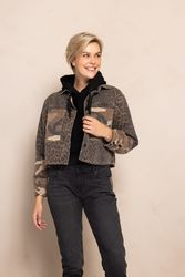 Zhrill Blouson ZHLOUIE mit Animal-Print günstig online kaufen