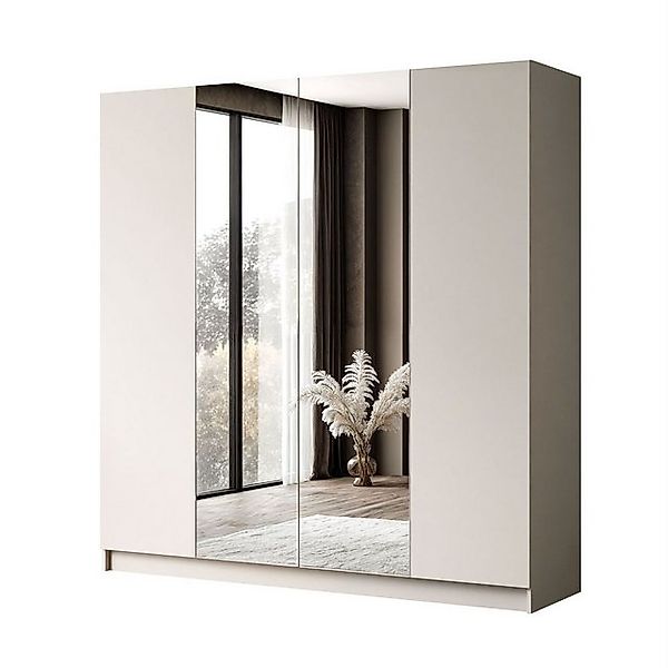 Lookway Kleiderschrank AUREL 4D KASCHMIR Drehtürenschrank günstig online kaufen