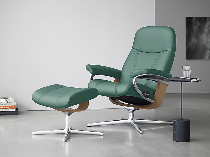 Stressless® Relaxsessel »Consul« Set, Relaxsessel mit Hocker, mit Hocker, m günstig online kaufen