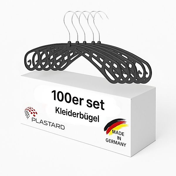 Plastard Kleiderbügel Platzsparend strapazierfähiger, 360° drehbar, günstig online kaufen