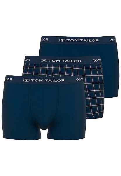 TOM TAILOR Retro Pants "Buffer" 3er Pack, bequem, eng, mit Logobund, mit Pr günstig online kaufen