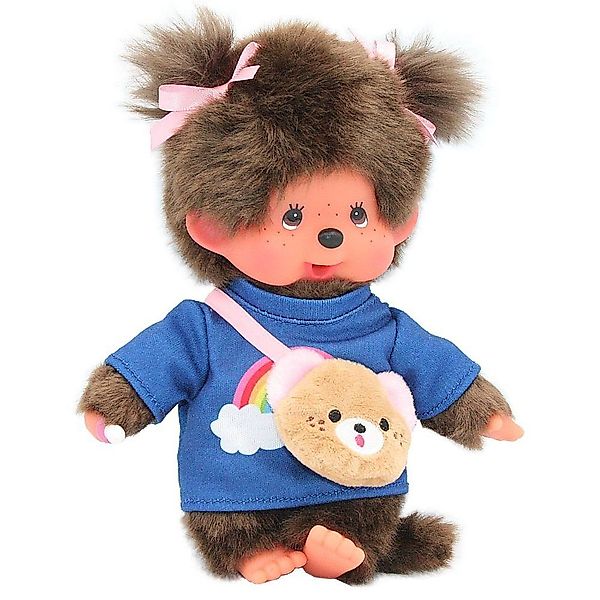 Monchhichi Plüschfigur Kawai Mädchen im Kleid günstig online kaufen