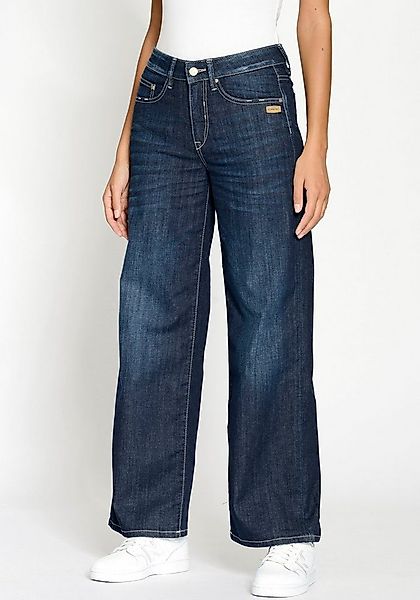 GANG Weite Jeans 94CARLOTTA weiter Fit im bodenlangen Palazzo-Style günstig online kaufen