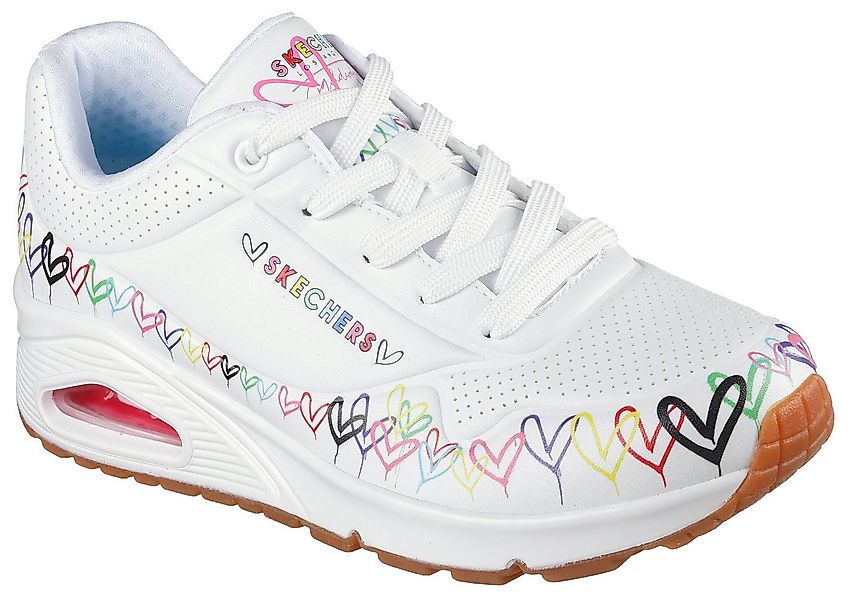 Skechers UNO Sneaker, Keilsneaker, Plateausneaker mit bedruckter Sohle günstig online kaufen
