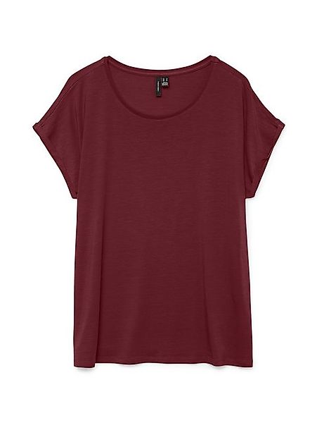 Vero Moda Rundhalsshirt VMAVA PLAIN SS TOP GAJRS NOOS günstig online kaufen