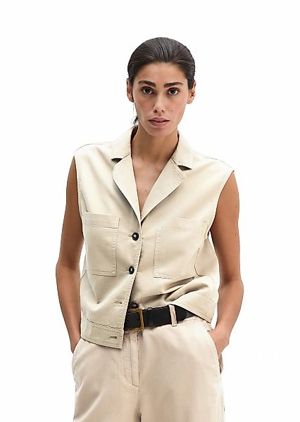 Marc OPolo Anzugweste "aus Bio-Baumwolle-Lyocell-Leinen-Mix" günstig online kaufen