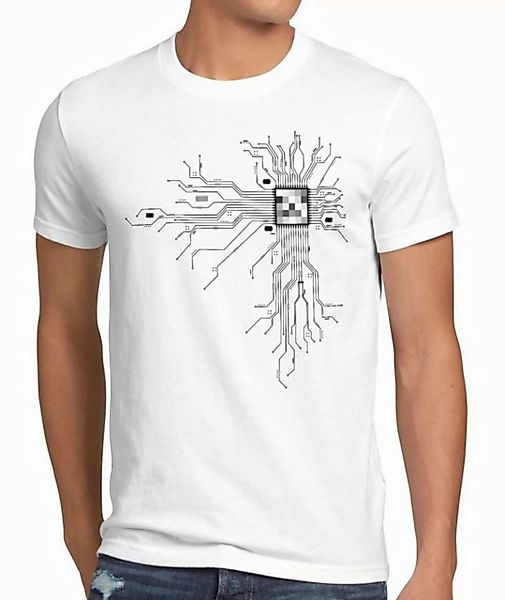 style3 T-Shirt Cyborg Computer Chip mac spiel game konsole gamer prozessor günstig online kaufen