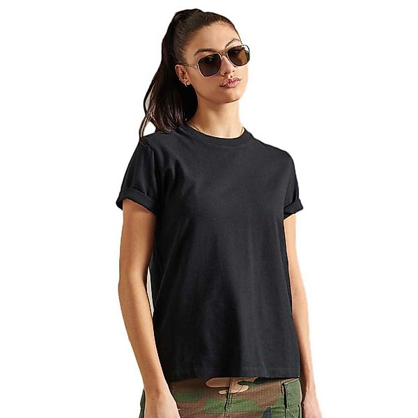 Superdry Orange Label Essential Organic Cotton Kurzärmeliges T-shirt M Blac günstig online kaufen