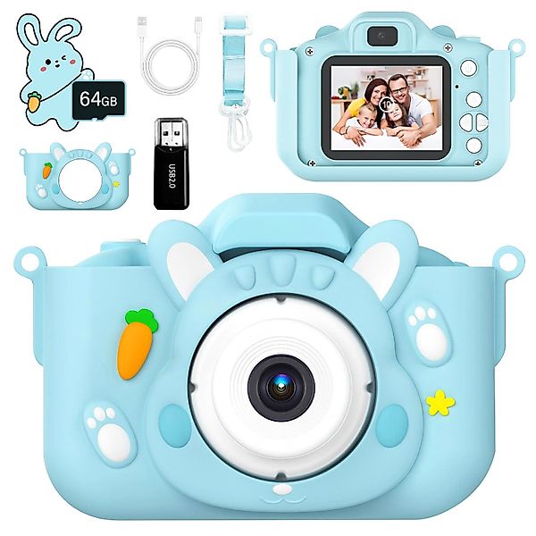 ZEUOPQ Kinderkamera Spielzeug-Kamera Anti-Drop Selfie Digital günstig online kaufen