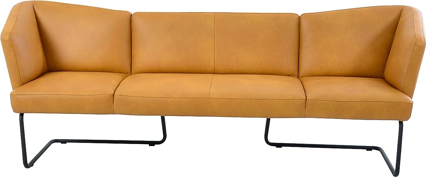 K+W Komfort & Wohnen Polsterbank "Mikkado Tube" in abgerundeter Form, Rundr günstig online kaufen