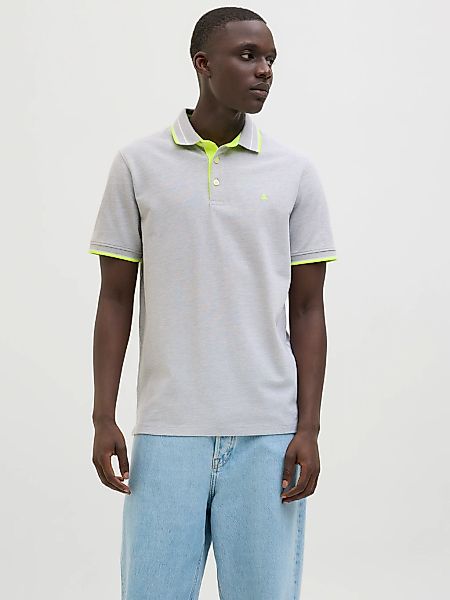 Jack & Jones Poloshirt "JJEPAULOS POLO SS NOOS" mit Logo Stickerei günstig online kaufen