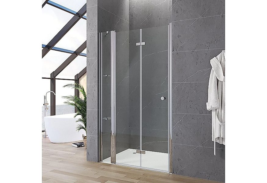 AQUABATOS Dusch-Falttür Duschfalttür Eckdusche Duschfaltwand Nischentüren, günstig online kaufen