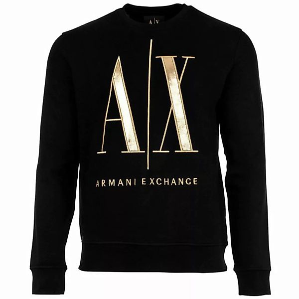 ARMANI EXCHANGE Sweatshirt Herren Sweatshirt - Pullover, Rundhals, Logo günstig online kaufen