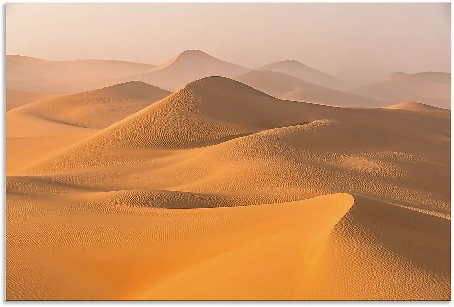 Artland Wandbild »Nebel in der Rub al Khali Wüste«, Wüstenbilder, (1 St.), günstig online kaufen