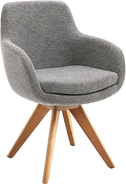 Musterring Esszimmerstuhl "Tavia" (Set) 2 Stk.Stativgestell Eiche Bianco, D günstig online kaufen