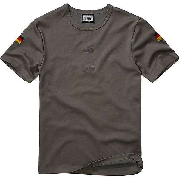 BWuM T-Shirt BWuM Bundeswehr Tropenshirt mit Flaggen & Klett günstig online kaufen