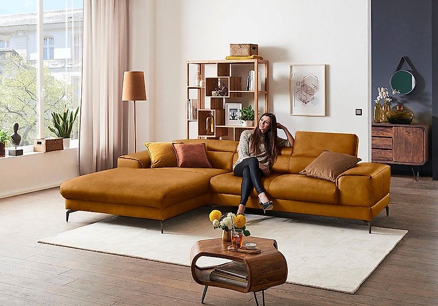 W.SCHILLIG Ecksofa »piedroo, Designsofa mit tollem Sitzkomfort, elegant und günstig online kaufen