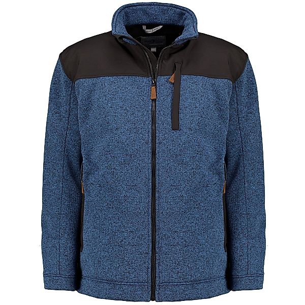 Blue Wave Strickfleecejacke, wasserabweisend Farbe marine Größe: 10XL günstig online kaufen