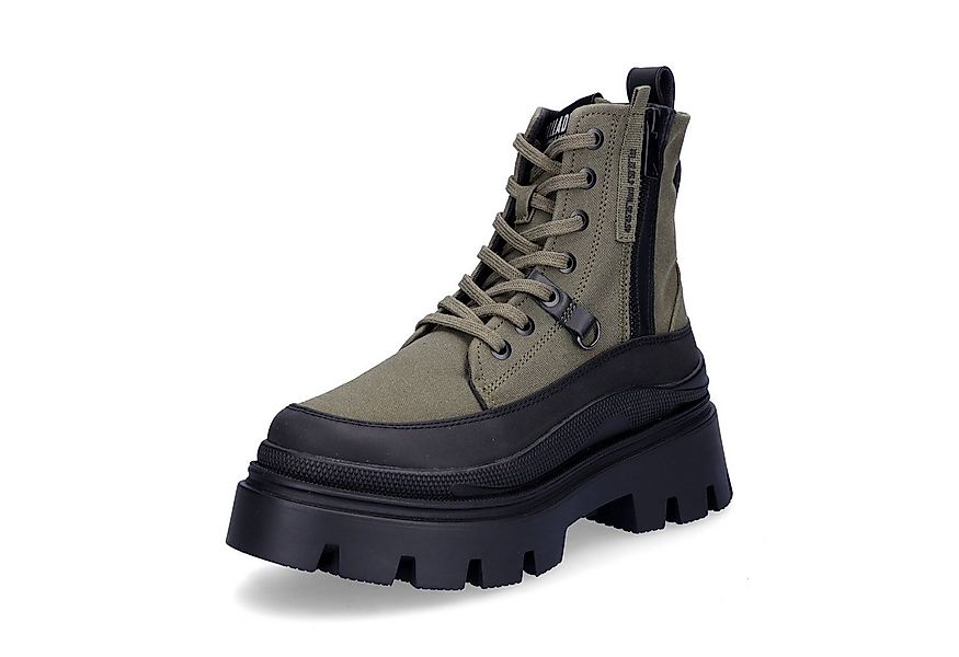 Palladium Palladium Damen Schnürboot Pallasquad Zip Tx olivegrün Schnürboot günstig online kaufen