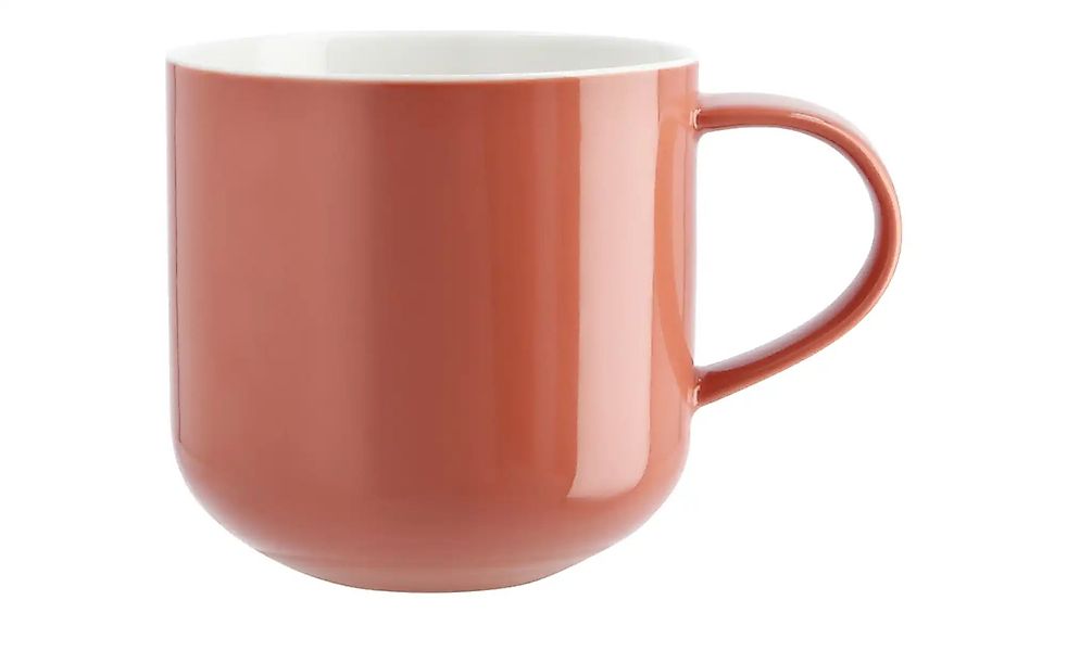 ASA SELECTION Henkelbecher  Coppa Mug ¦ rot ¦ Maße (cm): H: 9,5  Ø: 9.2 Ges günstig online kaufen