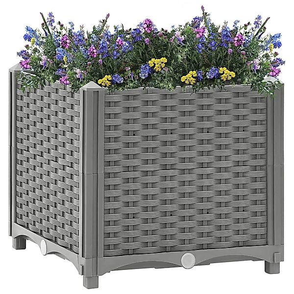 vidaXL Hochbeet 40x40x38 cm Polypropylen 1537327 günstig online kaufen