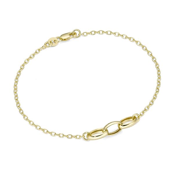 Luigi Merano Armband "Ankerkette mit Zwischenteilen, Gold 375" günstig online kaufen