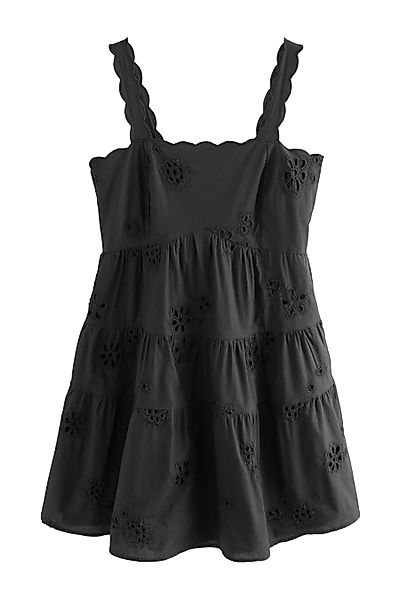 Next Strandkleid Gestuftes Minikleid mit Stickereien günstig online kaufen