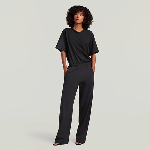 G-STAR Jumpsuit "Jersey Jumpsuit Wmn" mit elastischem Bund günstig online kaufen
