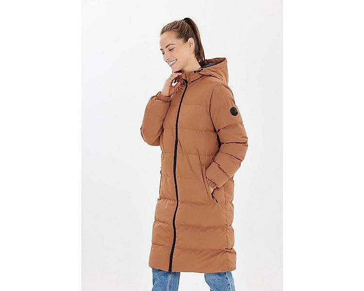 WHISTLER Steppmantel Abella Long Padded (Kapuze, warm, atmungsaktiv) cognac günstig online kaufen