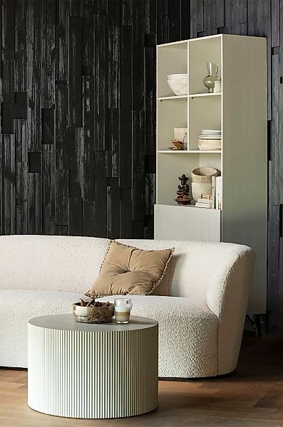 WOOOD Beistelltisch "Prague" runde Form, aus gepresstem Plattenmaterial, Hö günstig online kaufen