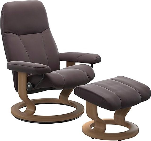 Stressless Relaxsessel "Consul", mit Classic Base, Größe M, Gestell Eiche günstig online kaufen