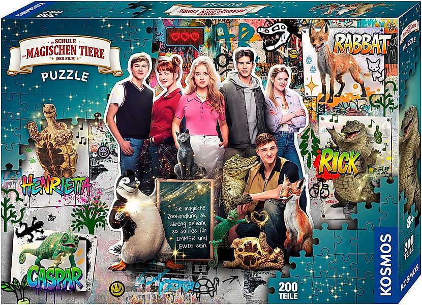 Kosmos Puzzle Die Schule der magischen Tiere, Teamwork, 100 Puzzleteile, Ma günstig online kaufen
