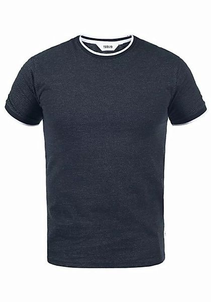 !Solid Rundhalsshirt SDSaul Kurzarmshirt mit All-Over Print günstig online kaufen