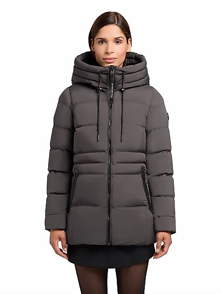 khujo Steppjacke "MATLA" mit Kapuze Reißverschlusstaschen mit Fleecefutter, günstig online kaufen