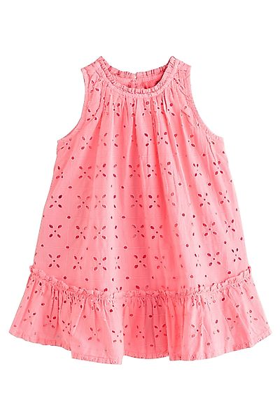 Next Spitzenkleid Ärmelloses Kleid mit Lochstickerei günstig online kaufen