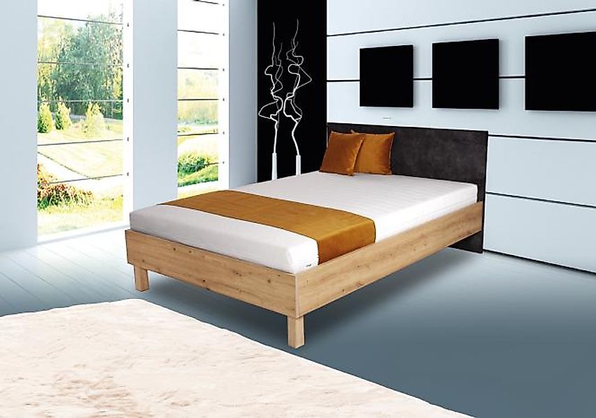 120x200 Futonbett inkl. Rollrost und Komfortschaummatratze ISABEL Artisan günstig online kaufen