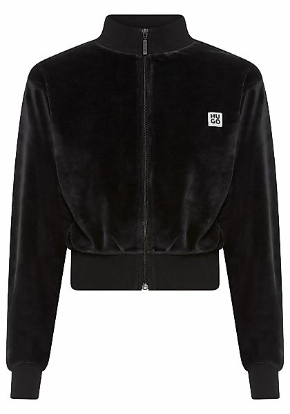 HUGO Underwear Sweatjacke "VELVET", mit leichtem Glanz günstig online kaufen