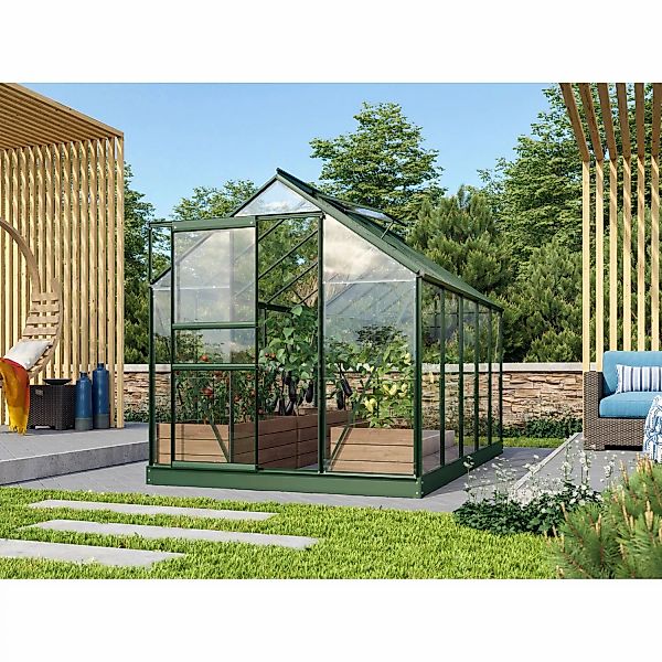 Vitavia Gewächshaus Venus 6200 ESG 3 mm Grün 6,2 m² günstig online kaufen