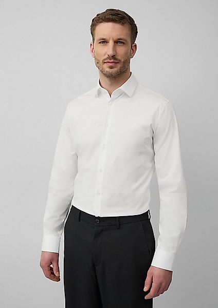 s.Oliver Langarmhemd Hemd Tailored Fit: Businesshemd aus Baumwollstretch günstig online kaufen