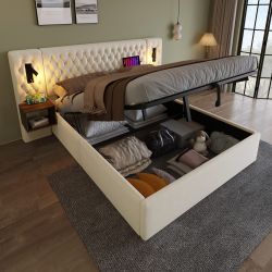 OKWISH Polsterbett Bettanlage Schlafzimmer Komplett Set günstig online kaufen