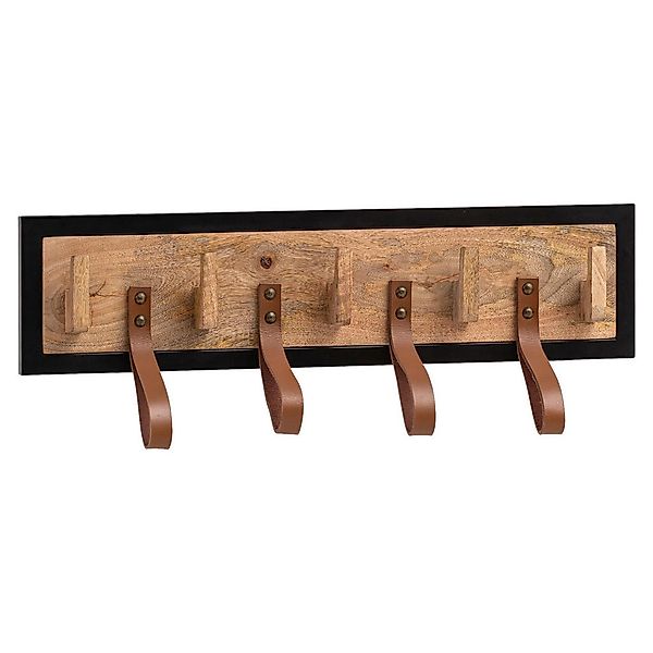 Wandgarderobe braun B/H/T: ca. 60x15x6 cm günstig online kaufen